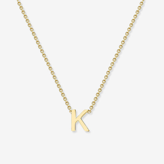 Bella's™ 14K GOLD PLATED INITIAL NECKLACE